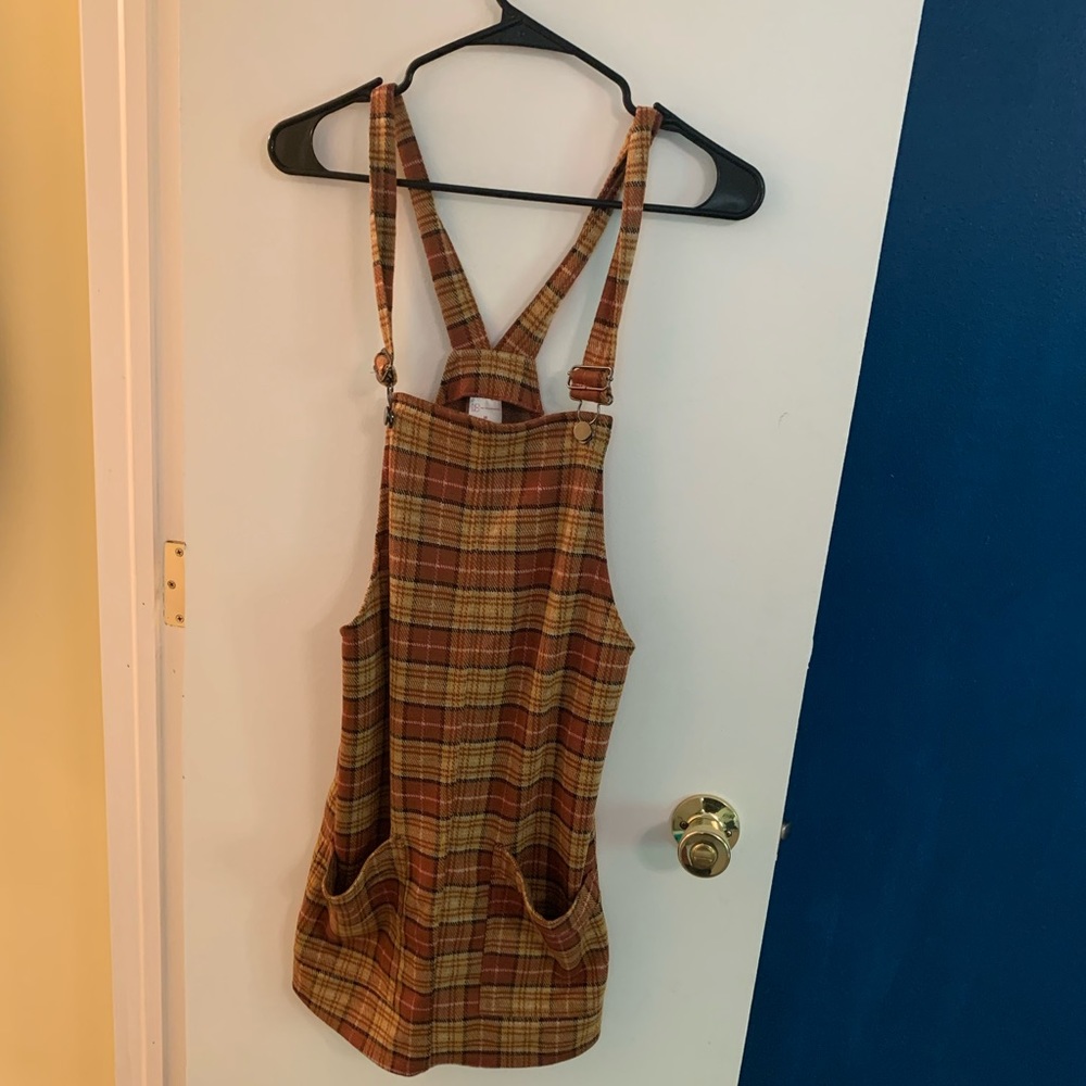 No Boundaries Overall Dress